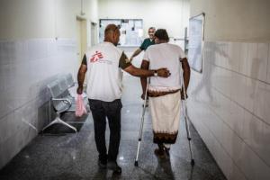 예멘 아덴, 분쟁으로 부상자 속출... '국경없는의사회 병원', 분쟁 속 정상 운영