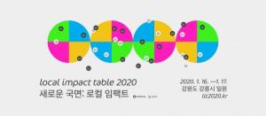 "로컬의 지속가능성을"... '로컬임팩트테이블 2020' 열려