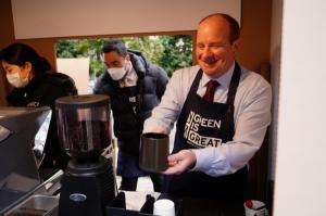 ‘그린이즈그레이트’ 캠페인 전개 중인 주한영국대사관, '제로 플라스틱' 커피 이벤트 진행