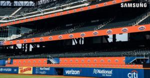 삼성전자, ‘뉴욕 메츠’ 홈구장에 디스플레이와 솔루션 공급