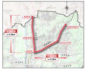 ‘성남~복정 광역 BRT,’ 2025년부터 단계적 운행